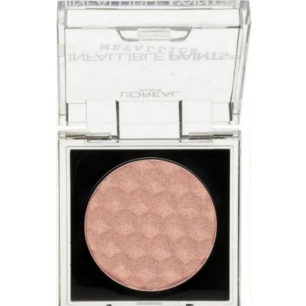 2 x L'Oréal Paris Infallible Paints Eyeshadow Metallics 400 Rose Chrome - Picture 1 of 7